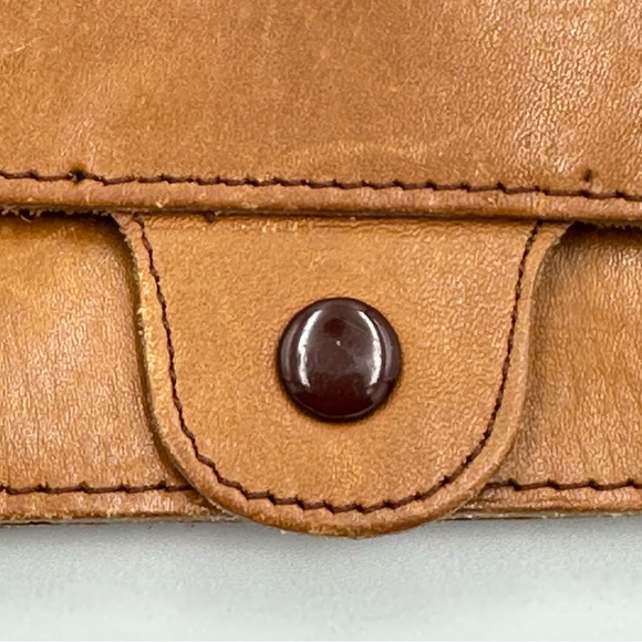 Vintage Mini Bag-Sandalwood cowhide-genuine Leather Purse/crossbody. - Picture 13 of 13